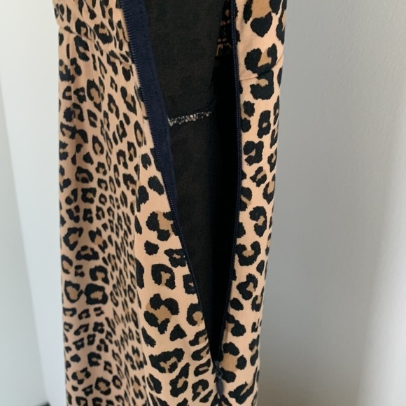Code X Mode Leopard Print Bustier Midi Dress - Picture 10 of 13